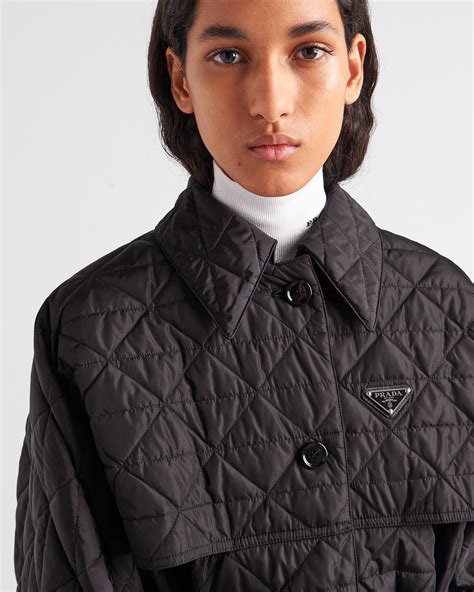 prada trench coat men's|Prada puffer coat women's.